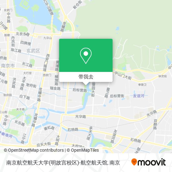 南京航空航天大学(明故宫校区)-航空航天馆地图