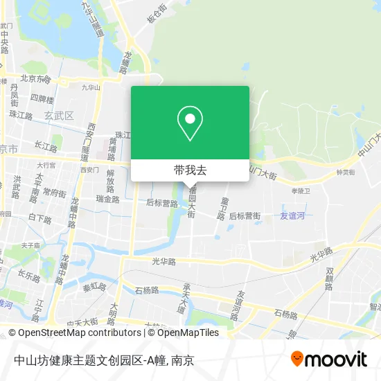 中山坊健康主题文创园区-A幢地图