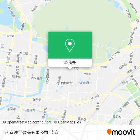 南京澳宝饮品有限公司地图