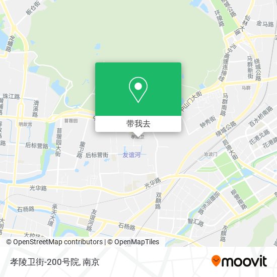 孝陵卫街-200号院地图