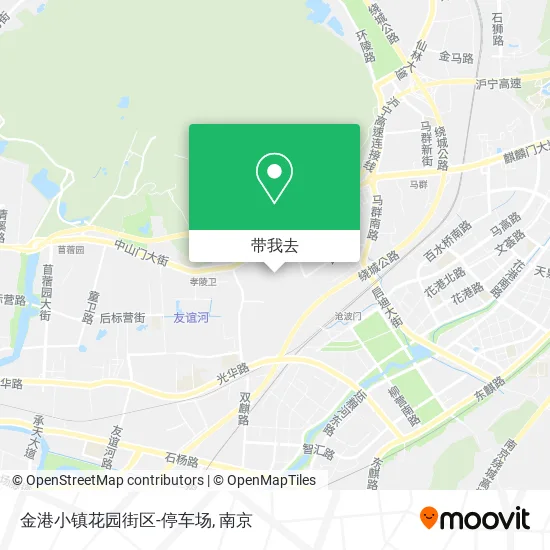 金港小镇花园街区-停车场地图