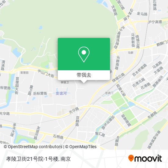孝陵卫街21号院-1号楼地图