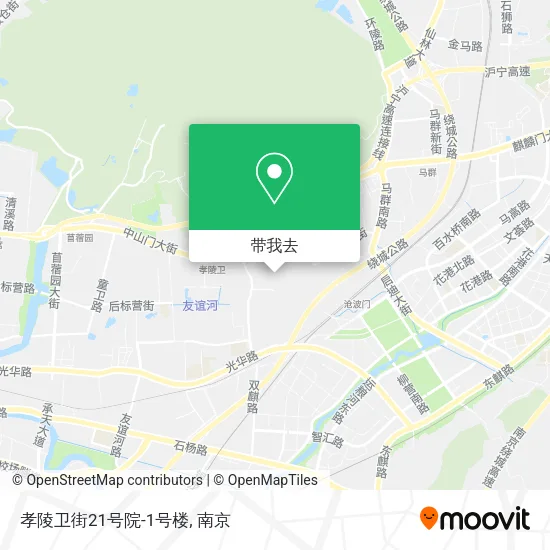 孝陵卫街21号院-1号楼地图