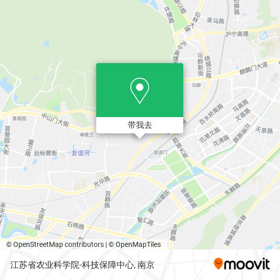 江苏省农业科学院-科技保障中心地图