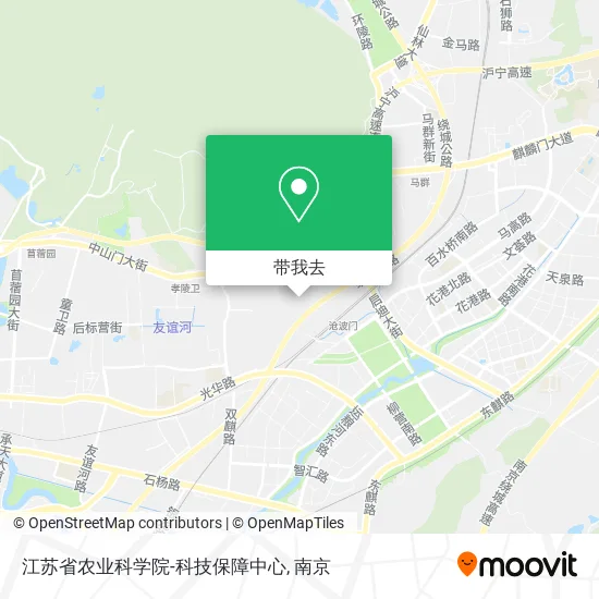 江苏省农业科学院-科技保障中心地图