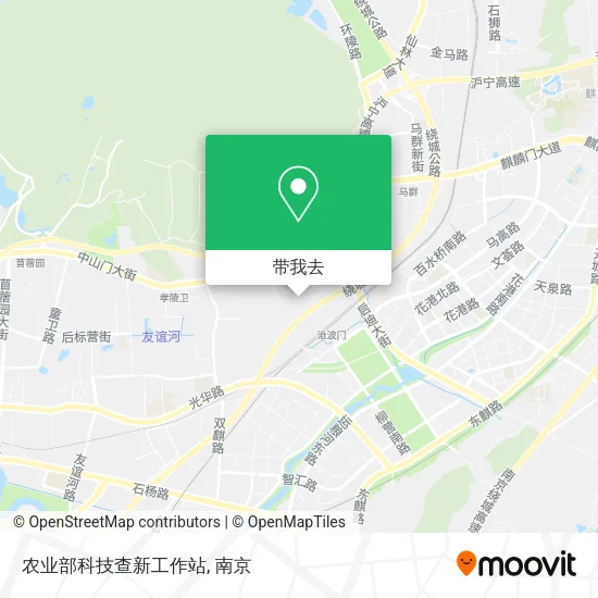 农业部科技查新工作站地图