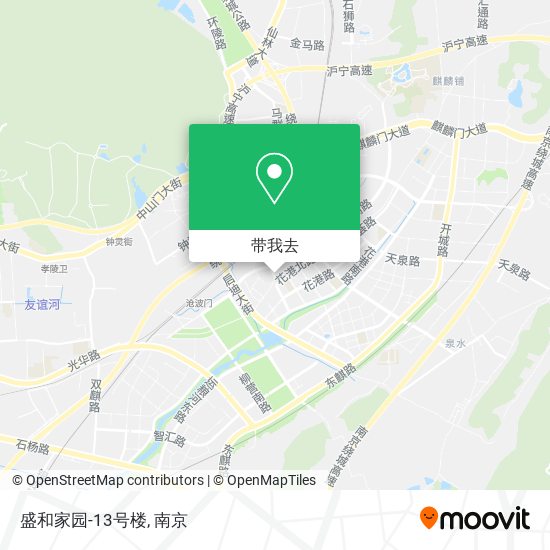 盛和家园-13号楼地图