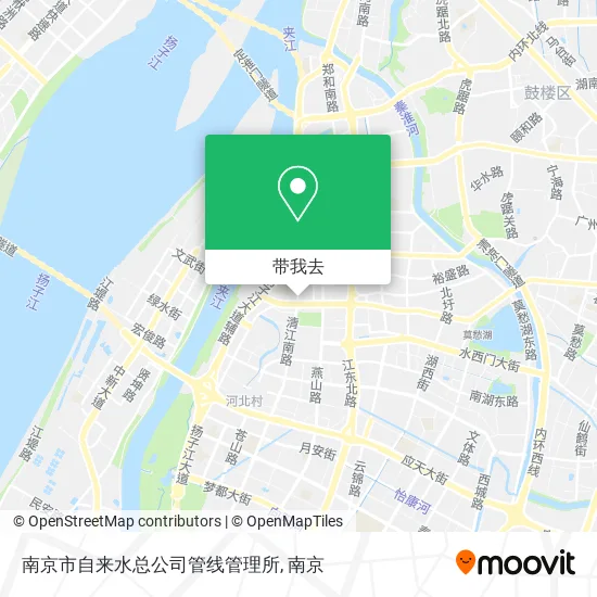 南京市自来水总公司管线管理所地图