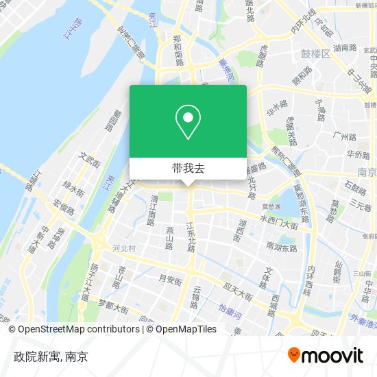政院新寓地图