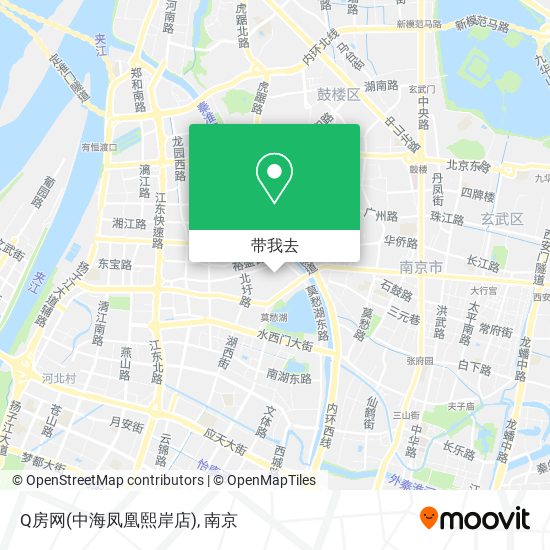 Q房网(中海凤凰熙岸店)地图