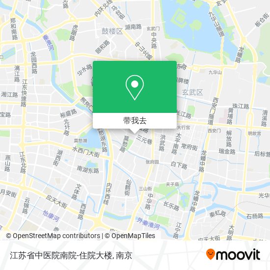 江苏省中医院南院-住院大楼地图