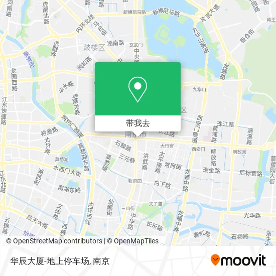 华辰大厦-地上停车场地图