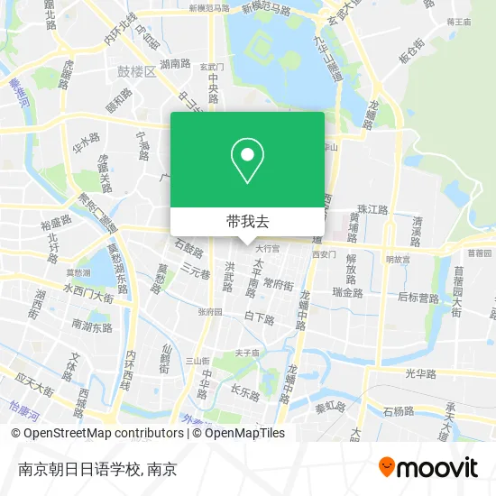 南京朝日日语学校地图