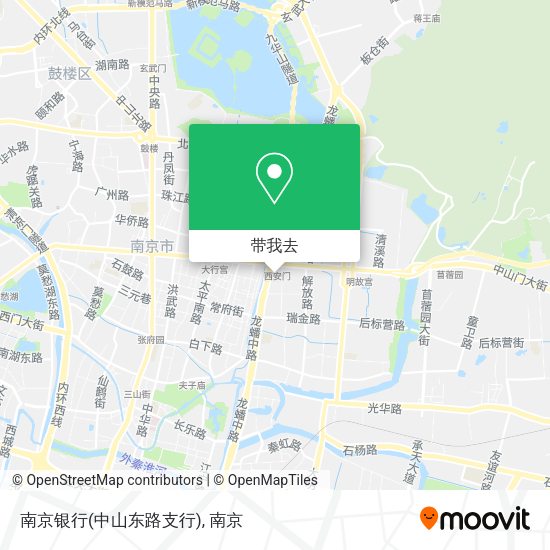 南京银行(中山东路支行)地图