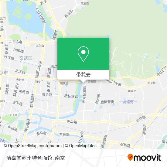 清嘉堂苏州特色面馆地图