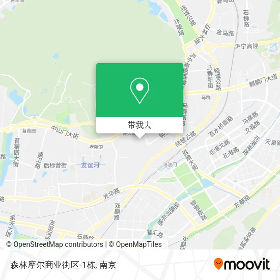 森林摩尔商业街区-1栋地图
