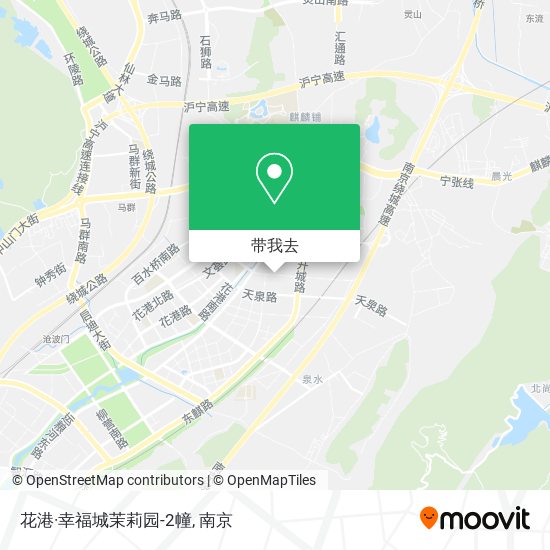 花港·幸福城茉莉园-2幢地图