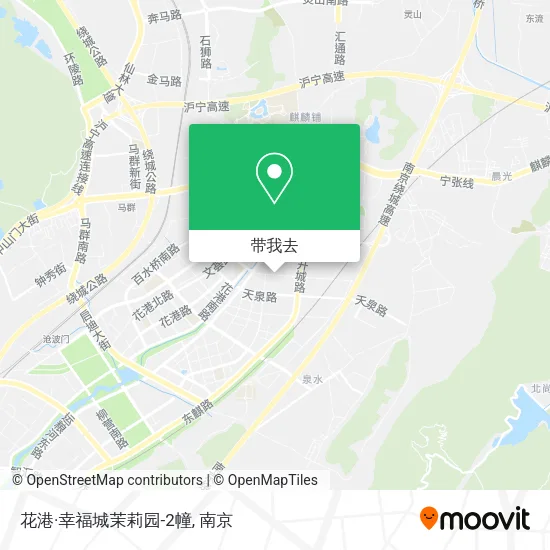 花港·幸福城茉莉园-2幢地图