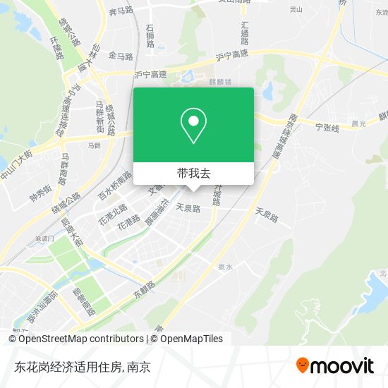 东花岗经济适用住房地图