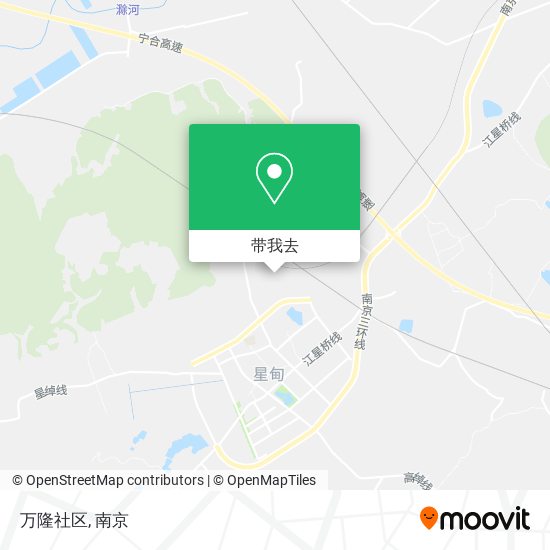 万隆社区地图