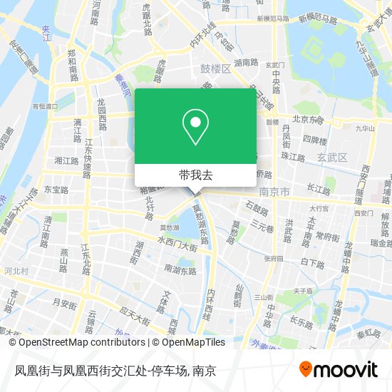 凤凰街与凤凰西街交汇处-停车场地图