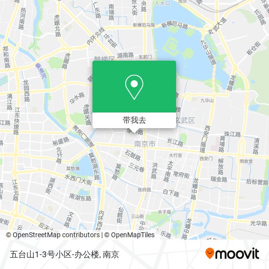 五台山1-3号小区-办公楼地图