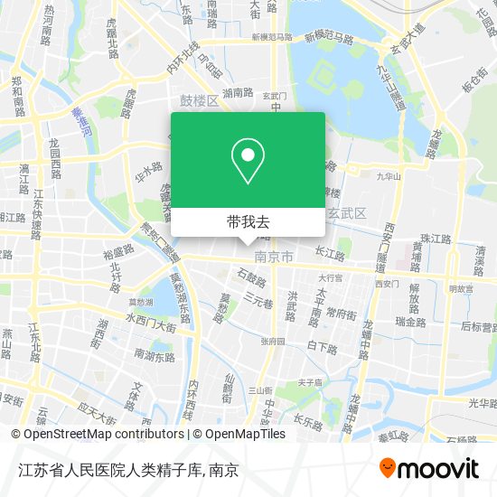 江苏省人民医院人类精子库地图