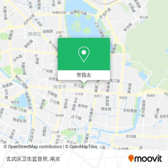 玄武区卫生监督所地图