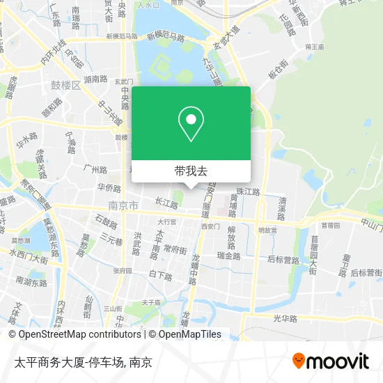 太平商务大厦-停车场地图