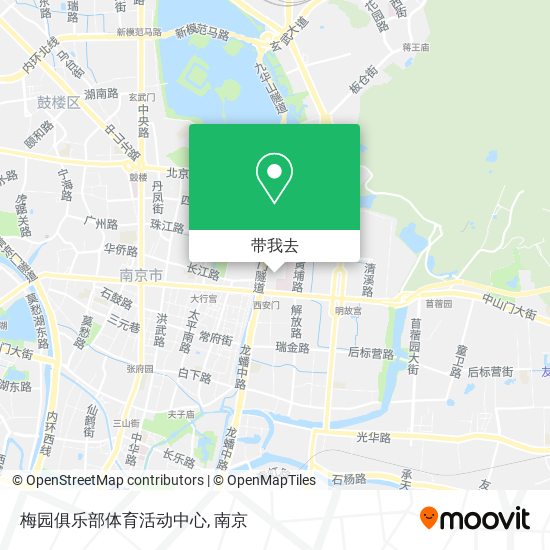 梅园俱乐部体育活动中心地图