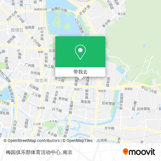 梅园俱乐部体育活动中心地图