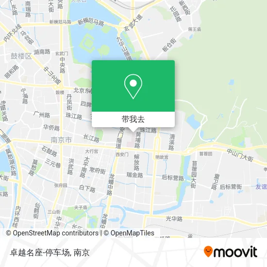 卓越名座-停车场地图