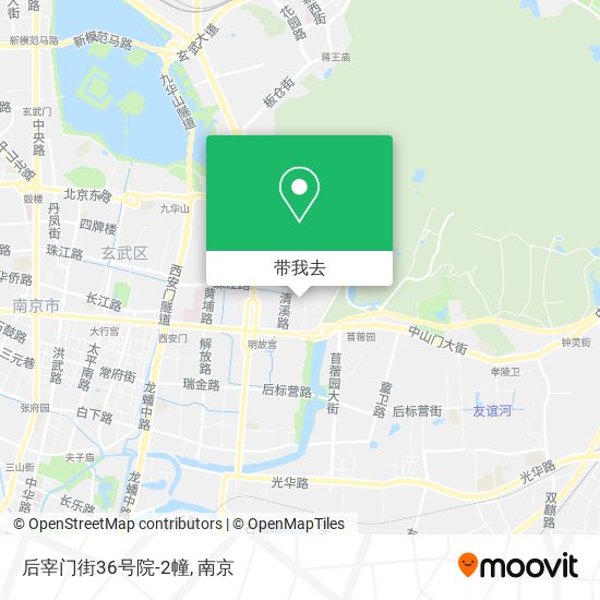 后宰门街36号院-2幢地图