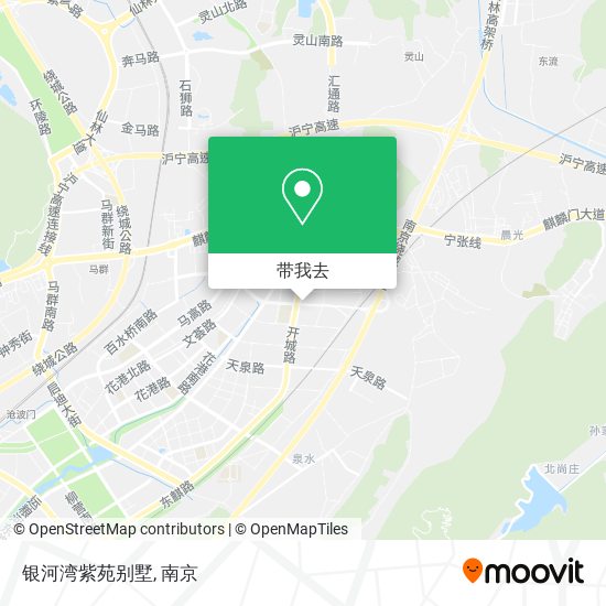 银河湾紫苑别墅地图