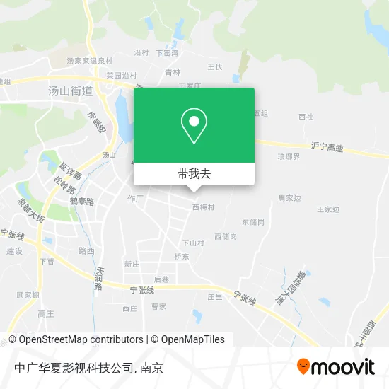 中广华夏影视科技公司地图