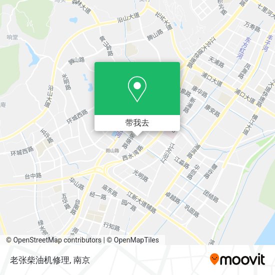 老张柴油机修理地图