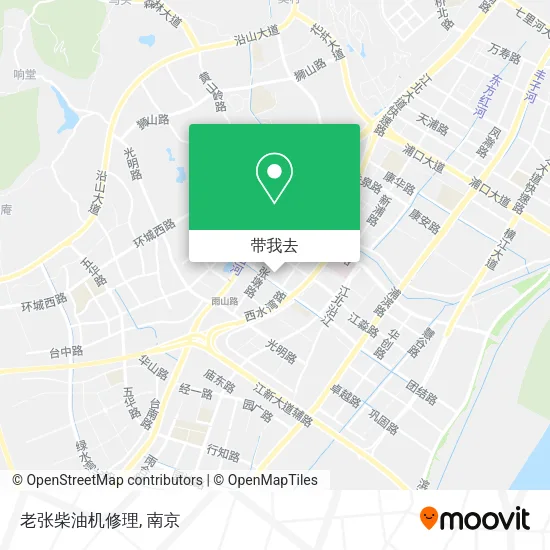老张柴油机修理地图