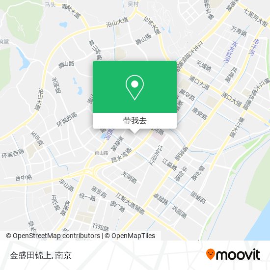 金盛田锦上地图