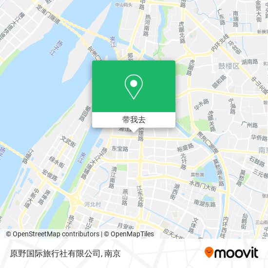原野国际旅行社有限公司地图