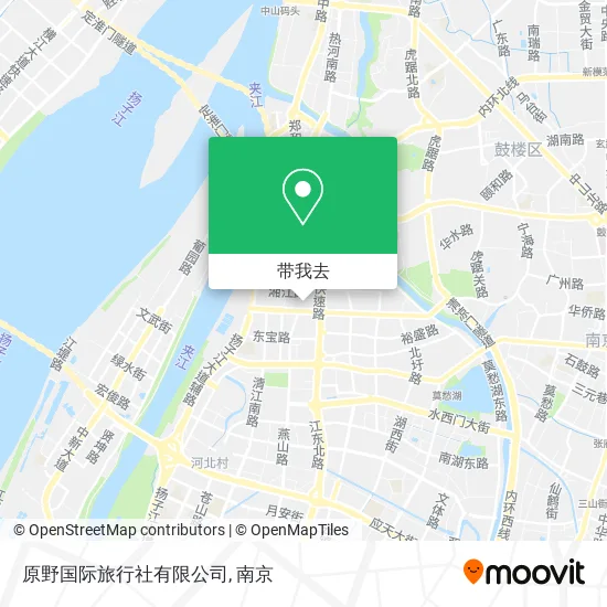 原野国际旅行社有限公司地图