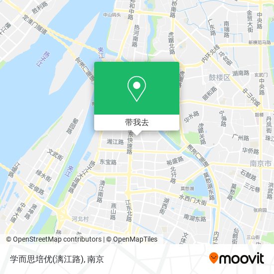 学而思培优(漓江路)地图