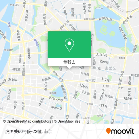 虎踞关60号院-22幢地图