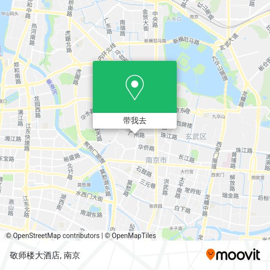 敬师楼大酒店地图