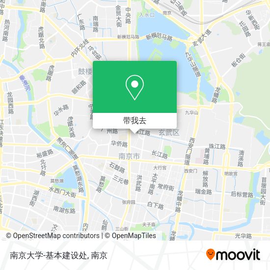 南京大学-基本建设处地图
