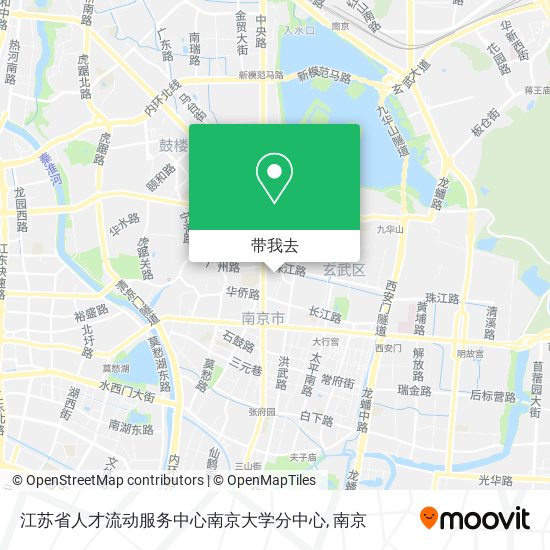 江苏省人才流动服务中心南京大学分中心地图