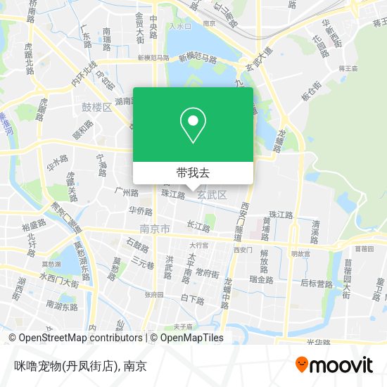 咪噜宠物(丹凤街店)地图
