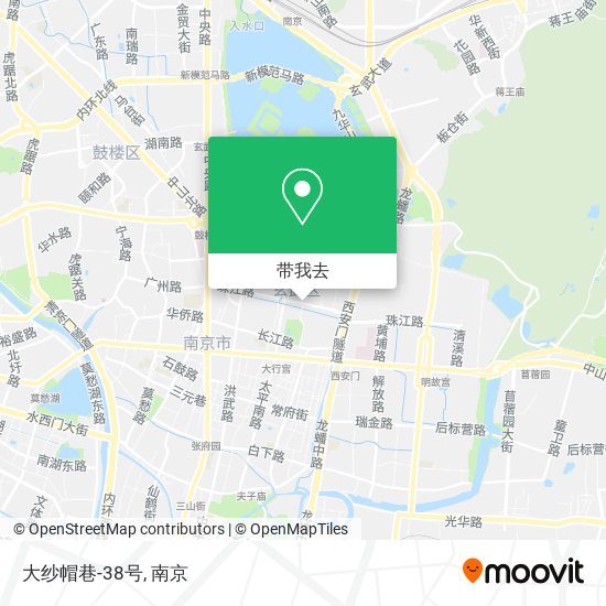 大纱帽巷-38号地图
