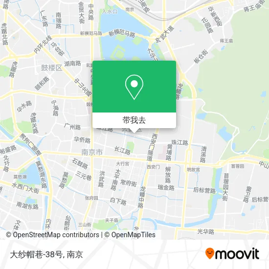 大纱帽巷-38号地图