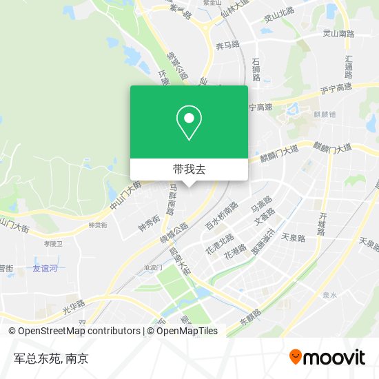军总东苑地图