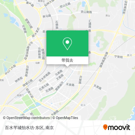 百水芊城怡水坊-东区地图